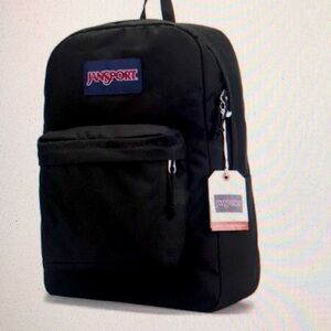 Black JanSport Superbreak School Backpack Travel Backpack